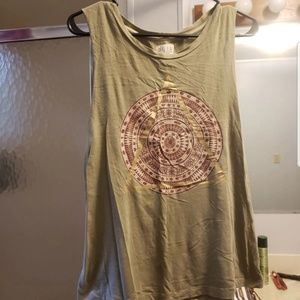 Cut off graphic tank